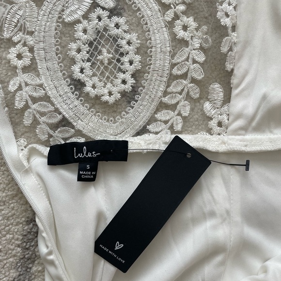 Lulus lace back midi dress - Picture 7 of 8